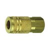 Tru-Flate Brass Quick Change Coupler 1/4 in. FPT 1 pc 13235